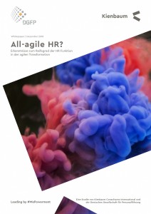 Findings on the maturity level of the HR function in agile transformation