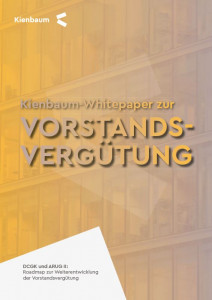 Roadmap zur Weiterentwicklung der Vorstandsvergütung