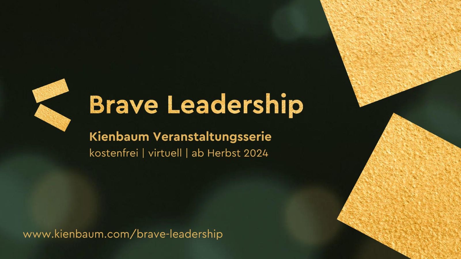 Brave Leadership Veranstaltungsserie Banner