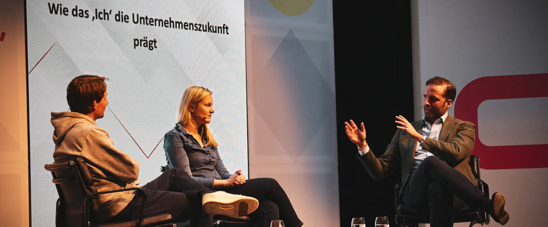 Peter Kölln CEO und Hitschler CEO auf dem 27. Kongress der Familienunternehmer