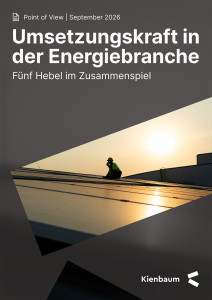 Umsetzungskraft in der Energiebranche
