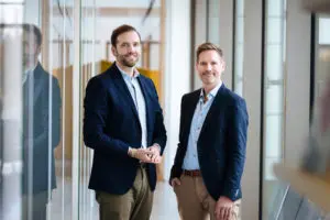 Fabian Kienbaum, Co-CEO Kienbaum und Prof. Dr. Achim Hecker, Gründer DBU | Foto: Kienbaum